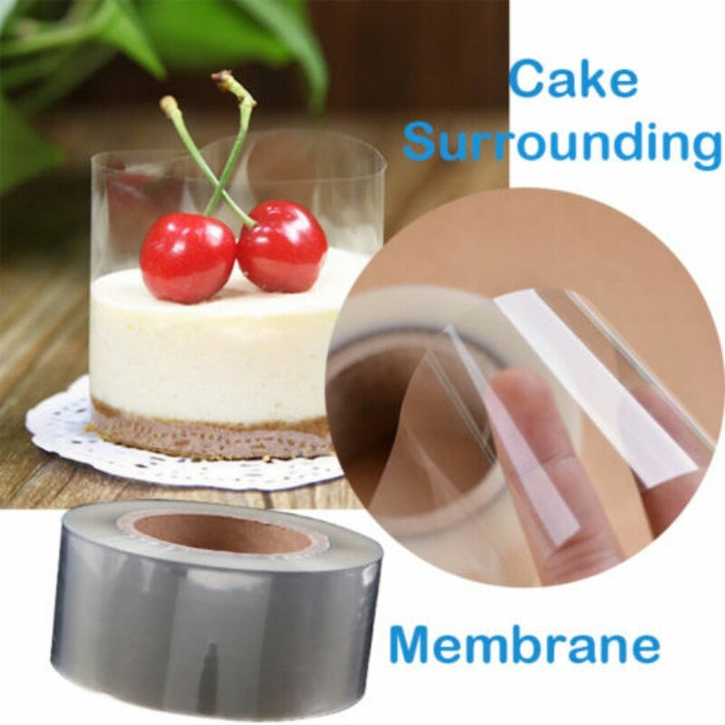 Transparent Cake Side Membrane Baking Plastic Wrap Kitchen Baking  Accessories Mousse Cake Bounded De