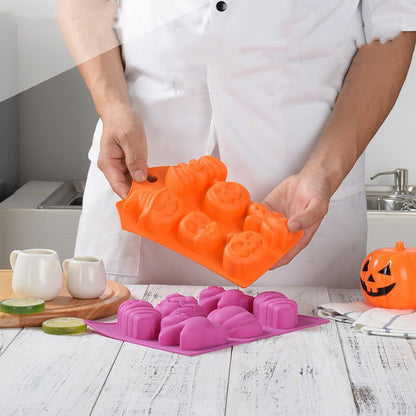 Halloween Shape Silicone Cake Baking Mold