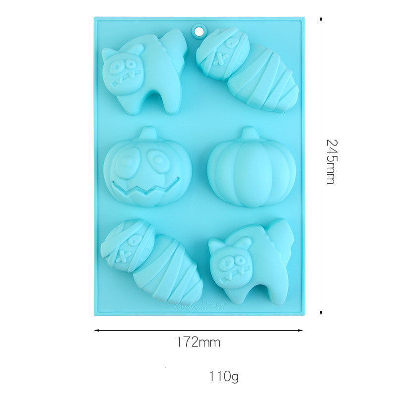 Halloween Shape Silicone Cake Baking Mold