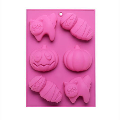 Halloween Shape Silicone Cake Baking Mold