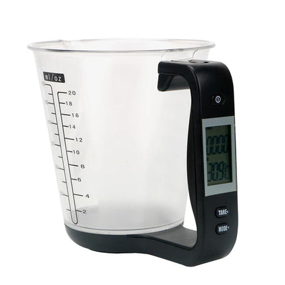 Walfos  Electronic Measuring Cup Kitchen Food Scales With LCD Display Digital Beaker Host Weigh