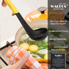 WALFOS 7 Pcs Utensil Set-Cooking Utensil Set  NonStick Nylon Kitchen Utensil Set Cooking Spoon