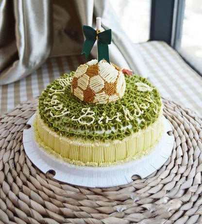 2 Pcs/Set 3D Football Shape Cake Mold Aluminum Ball Sphere Non-toxic Cake Mould Chocolate Pan Mold