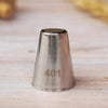 #401 Icing Tip Nozzle Cake Baking Tools Pastry Tools Stainless Steel Decorating Bakeware Create Sun - BAKEWARE : NEW ZEALAND