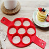 Nonstick Pancake Maker Silicone Egg Ring Maker Kitchen Easy Flip BreakfastTools Pancake Mold