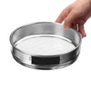 2M Round 304 Stainless Steel Lab Sieve Aperture Standard Sifters Shakers Kitchen Flour Strainer