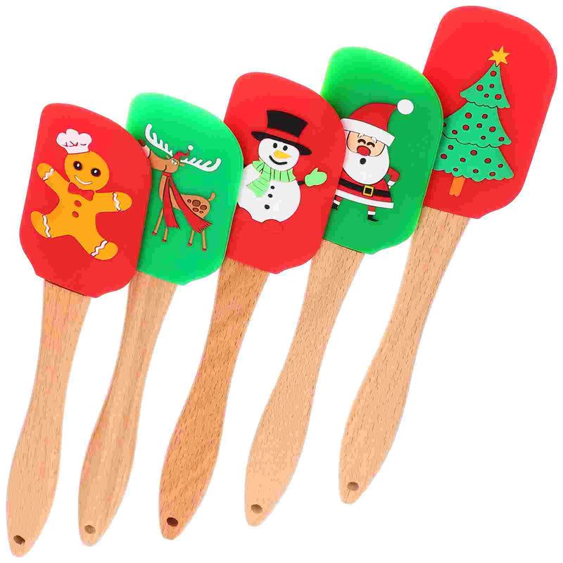 5 Pcs Cream Spatula Reusable Baking Kitchen Tools Tray Decor Convenient Pans Ergonomic Brush