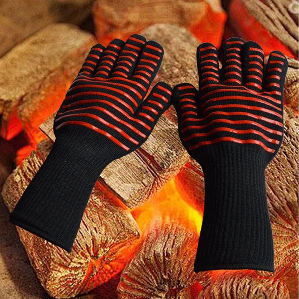 1 pc High Temperature Resistant Gloves Silicone Flame High Temperature Resistant 800 Degrees - BAKEWARE : NEW ZEALAND