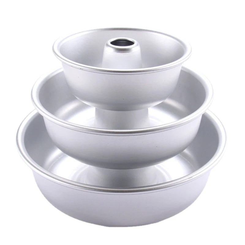 Donuts Pan Mould DIY Chiffon Cake Molds Kitchen Bakery Baking Decoration