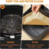 Air Fryer 50/100PCS Bakeware Disposable Paper Tray Non-Stick Mat Oil-proof Liner Non-Stick Mat