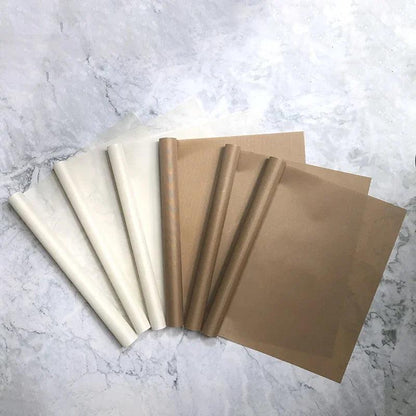 1-6pcs Baking Mat Sheet 40*60 30*40cm Resuable Resistant Oven Liner Sheet Oil-proof Baking Paper