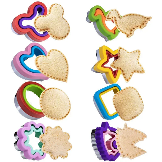 Sandwich Cutters for Kids and Cookie Cutter Shapes Christmas for Lunch