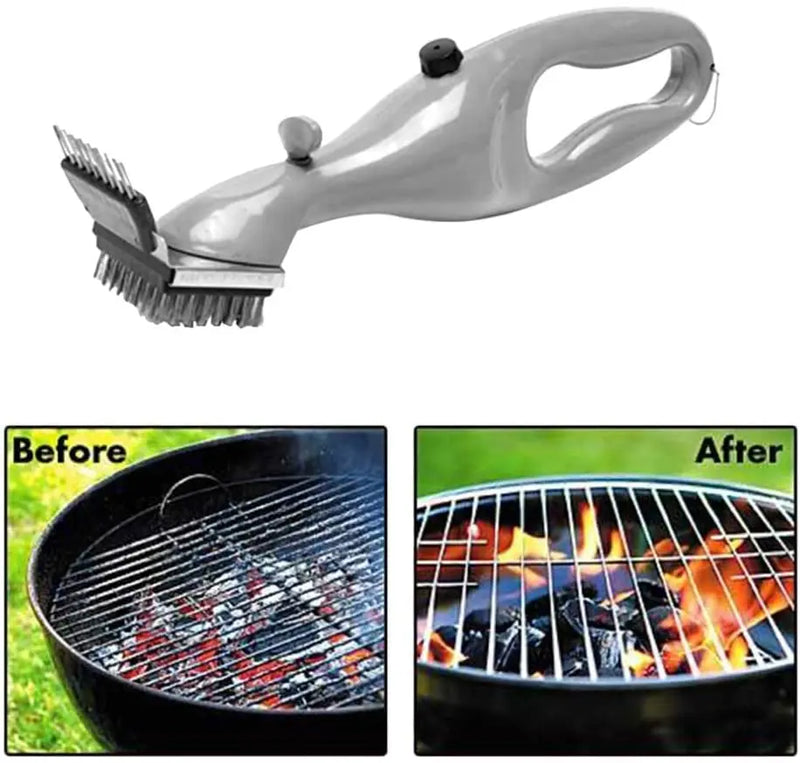 Barbecue Grill Outdoor Steam Cleaning Brushes Suitable For Charcoal Scraper Accessories