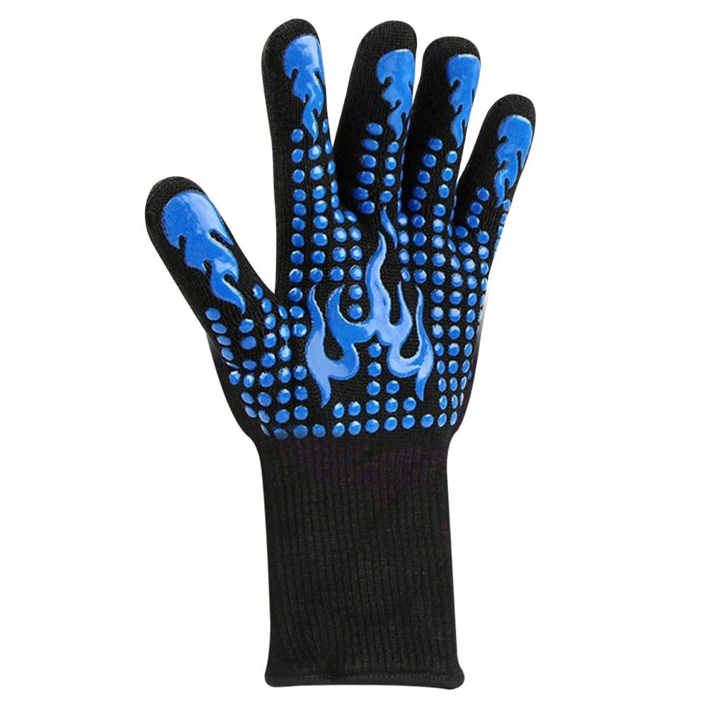 1 pc High Temperature Resistant Gloves Silicone Flame High Temperature Resistant 800 Degrees - BAKEWARE : NEW ZEALAND