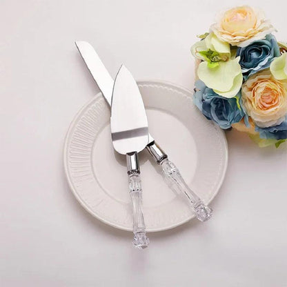 Stainless Steel Cake Shovel Set Bread Pizza Knife Dessert Pie Fondant Divider Cutter Spatula