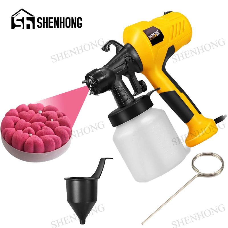 500W Electric Spray Gun Home Improvement Spraying Mousse Cake Coloring Utensil 110/220V EU/US