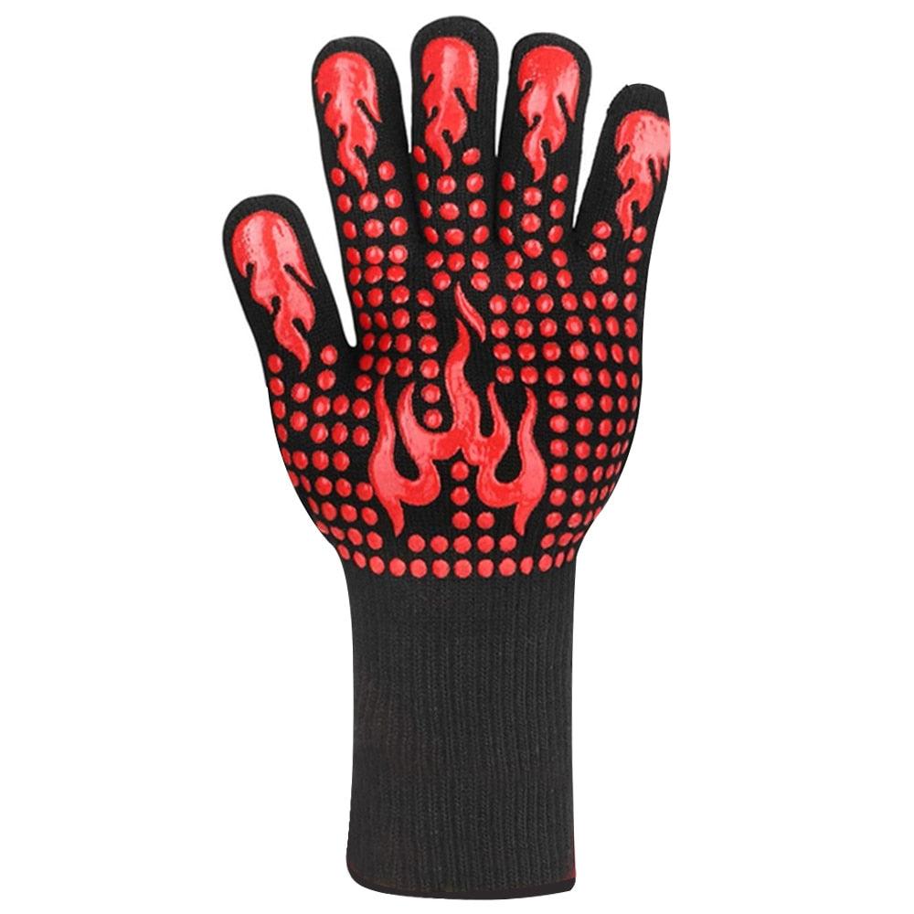 1 pc High Temperature Resistant Gloves Silicone Flame High Temperature Resistant 800 Degrees - BAKEWARE : NEW ZEALAND