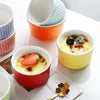 Ceramic Shufulei Baking Bowl High Temperature Resistant Dessert Pudding Bowl