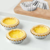 SHENHONG Reusable Aluminium Egg Tart Molds Mini Cake Baking Cups Tins Non-stick