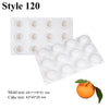 SHENHONG Fruits Mousse Cake Molds Orange Apple Pear Mango Strawberry Durian Silicone Cake Moulds