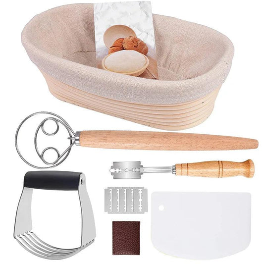 Baking Tools Set Dough Fermentation Bread Proofing Baskets for Professional and Home Bakers