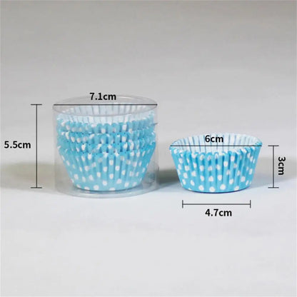 100PCS Cupcake Paper Cups Muffin Cupcake Liner Baking Muffin Box Cup Tray Wedding Party Wrapper