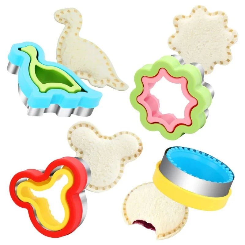 Sandwich Cutters for Kids and Cookie Cutter Shapes Christmas for Lunch