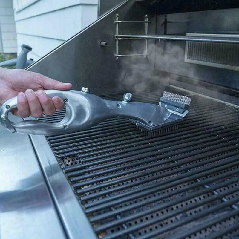 Barbecue Grill Outdoor Steam Cleaning Brushes Suitable For Charcoal Scraper Accessories