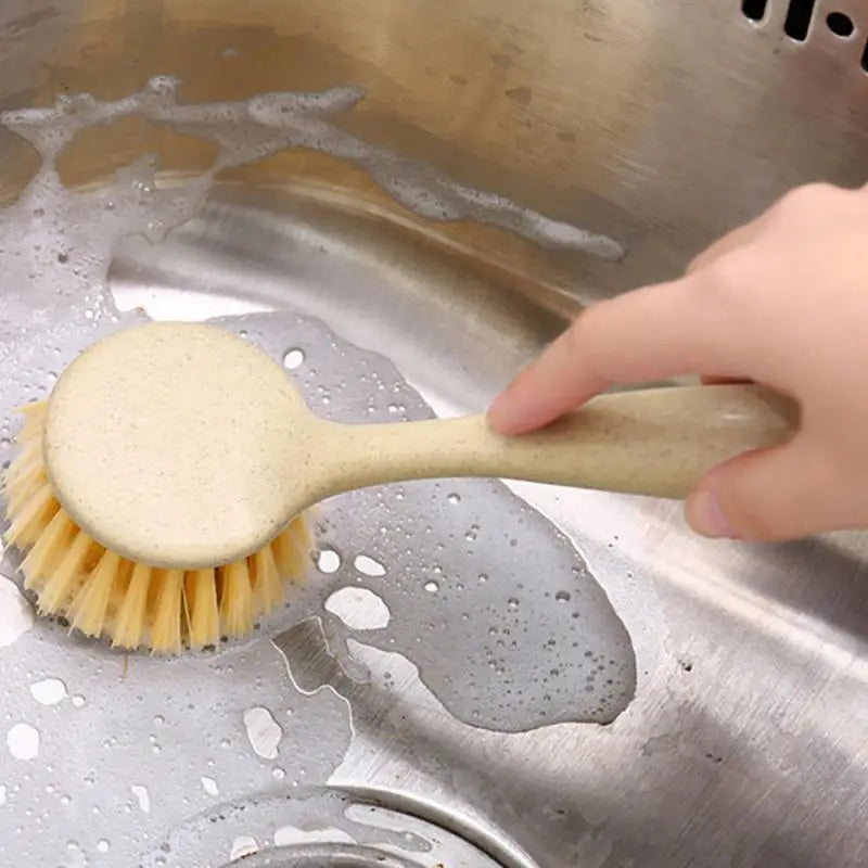 3/1pcs Kitchen Cleaning Brush Long Handle Multifunctional Plate Bowl Dish Washing Brush