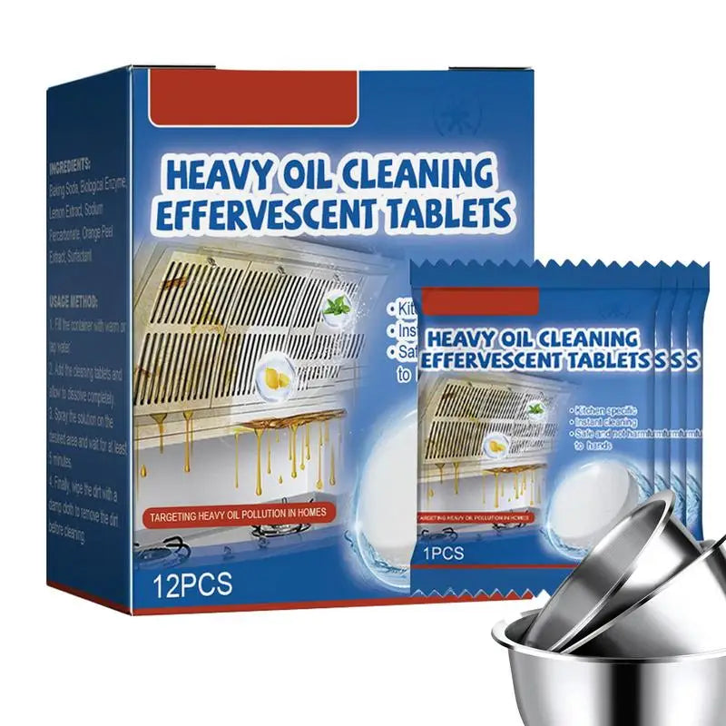 Kitchen Degreaser And Multifunctional Kitchen Instant Cleaning Tablet For Pan Baking Pot