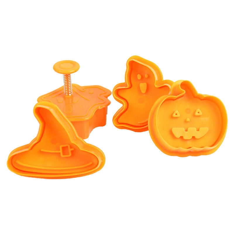 Baking Set Tool Halloween Diy Plastic Cookie Cutter Mold