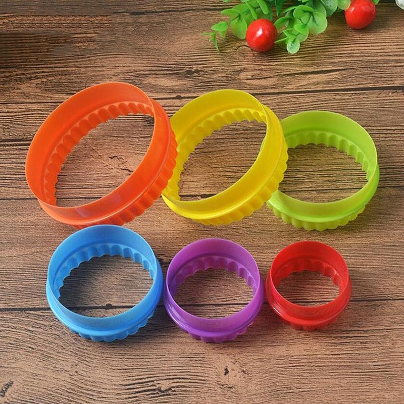 1 Set Plastic Cupcake Round Shape Cookie Cutter Cake Mold Biscuit Fondant DIY Cake Kitchen Cooking - BAKEWARE : NEW ZEALAND