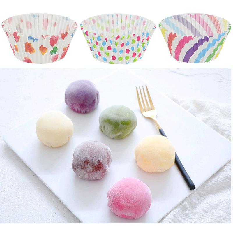 100Pcs Paper Muffin Cup Box Cupcake Liner DIY Birthday Wedding Christmas Home Party Baking Dessert