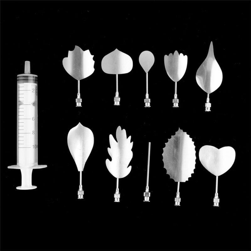 10PCS/set Flowers Leaves 3D Jelly Art Tools Cake Jello Gelatin Pudding Baking Nozzles Cake - BAKEWARE : NEW ZEALAND