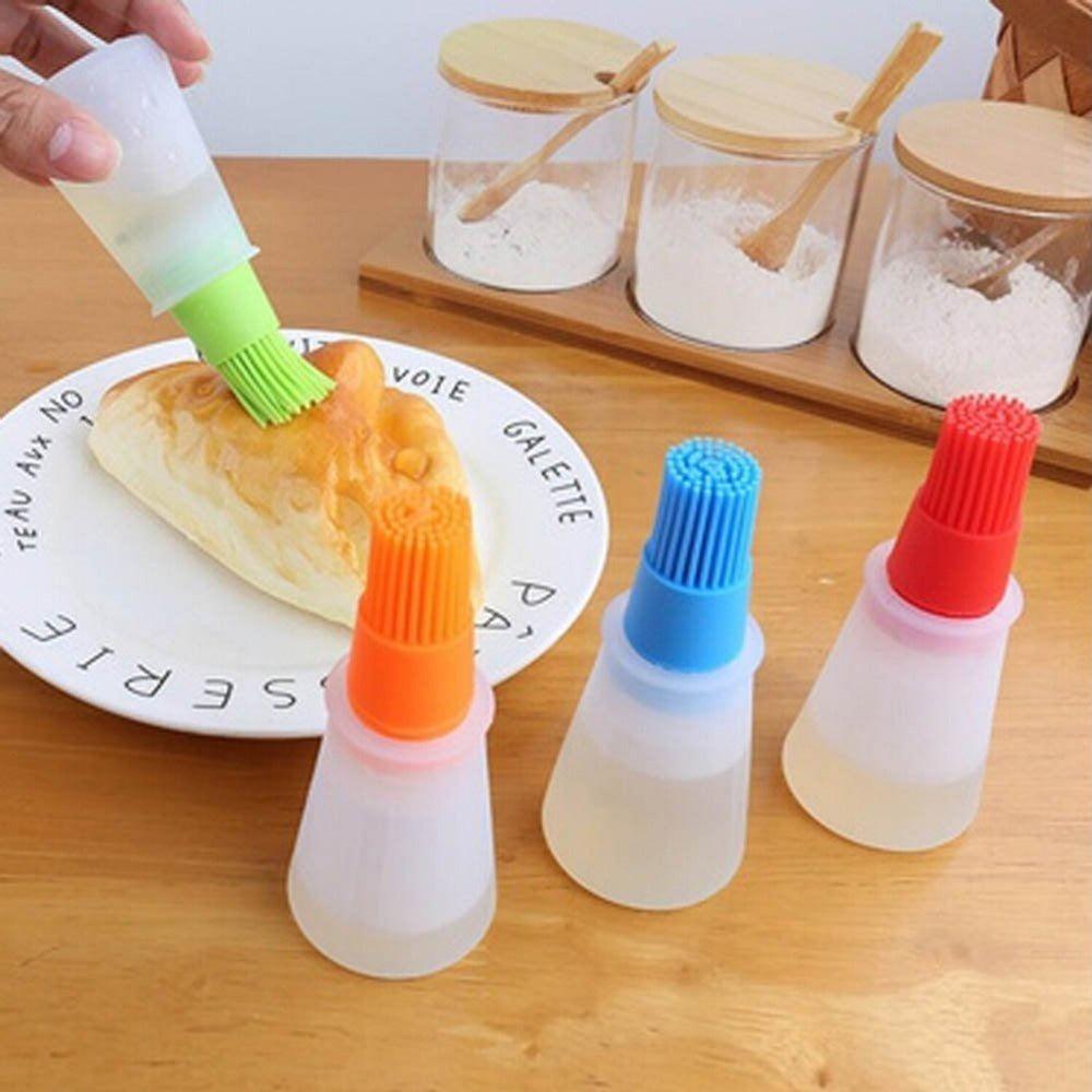 1PCS Silicone Oil Brush BBQ Baking Pastry Brushes Liquid Oil Cake Butter Bread Pastry Brush - BAKEWARE : NEW ZEALAND