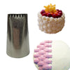 1PCS Stainless Steel Nozzles Basket weave Tip Pastry Tools Icing Piping Nozzles Cake Decorating