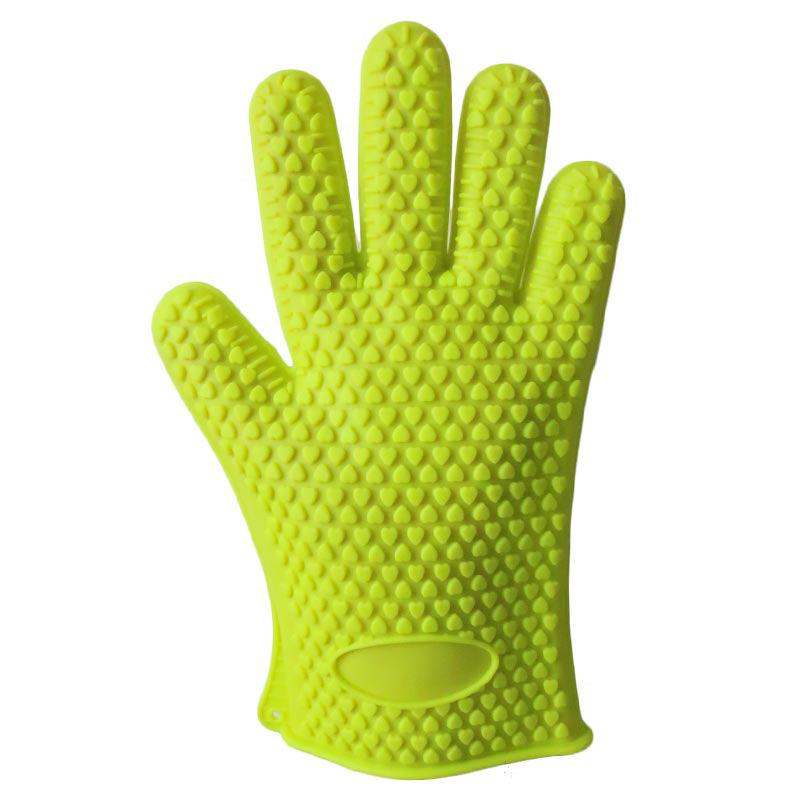 1Pair Silicone Heat Resistant Glove Multifunction Oven Mitts BBQ Gloves Kitchen Potholders Cooking - BAKEWARE : NEW ZEALAND