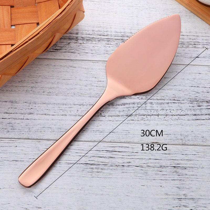 1Pc Big Cake Shovel Stainless Steel Pizza Shovels Baking Tool for Pie Pizza Gold Cake Server