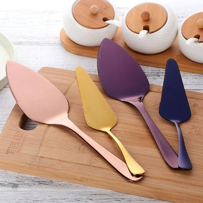 1Pc Big Cake Shovel Stainless Steel Pizza Shovels Baking Tool for Pie Pizza Gold Cake Server