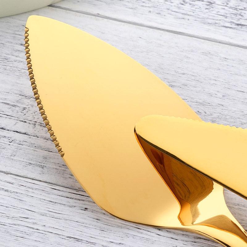 1Pc Big Cake Shovel Stainless Steel Pizza Shovels Baking Tool for Pie Pizza Gold Cake Server