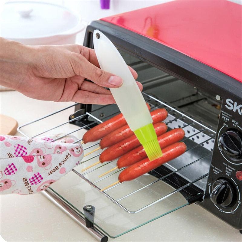 1pc Silicone Brush Liquid Oil Pen Cake Butter Bread Pastry Brush Baking Tool BBQ Utensil Safety - BAKEWARE : NEW ZEALAND