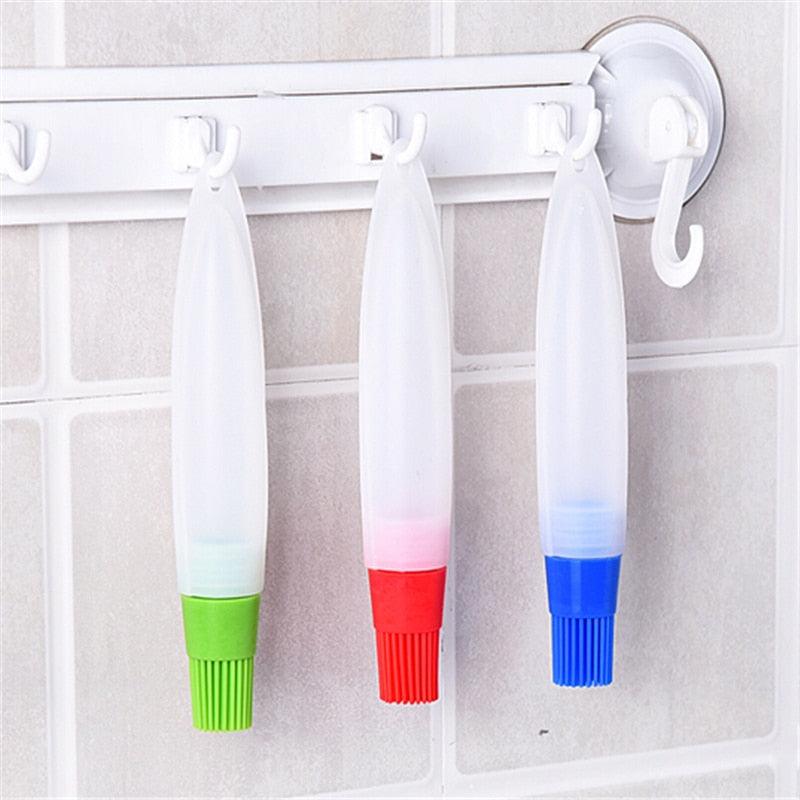 1pc Silicone Brush Liquid Oil Pen Cake Butter Bread Pastry Brush Baking Tool BBQ Utensil Safety - BAKEWARE : NEW ZEALAND