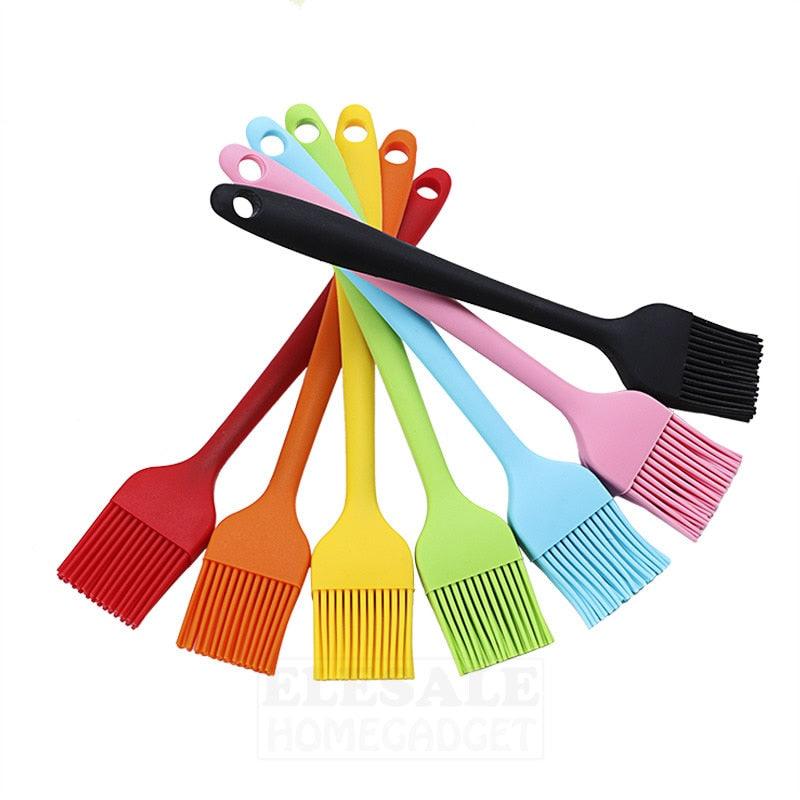 1pcs Color Silicone Pastry Brush For Cake Bread Baking Oil Butter BBQ Basting Brushes Heat-Resistant - BAKEWARE : NEW ZEALAND