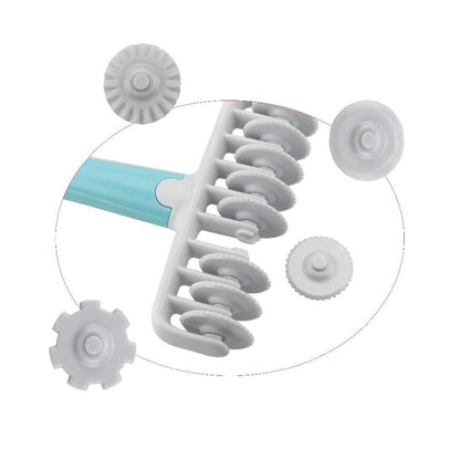 37pcs/set Kitchen Baking Tool Fondant Ribbon Cutter - 4 Different Gears Embosser Set Noodle Dough - BAKEWARE : NEW ZEALAND