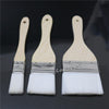 1 set of 3 Different Sizes Food Grade Wool BBQ Grill Baking Oil Brush Wooden Handle