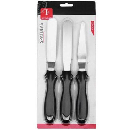 3pcs/set Blade Angled Espatula Spatula Cake Icing Spatula Smooth Filling Tool Cutter Set Wedding - BAKEWARE : NEW ZEALAND