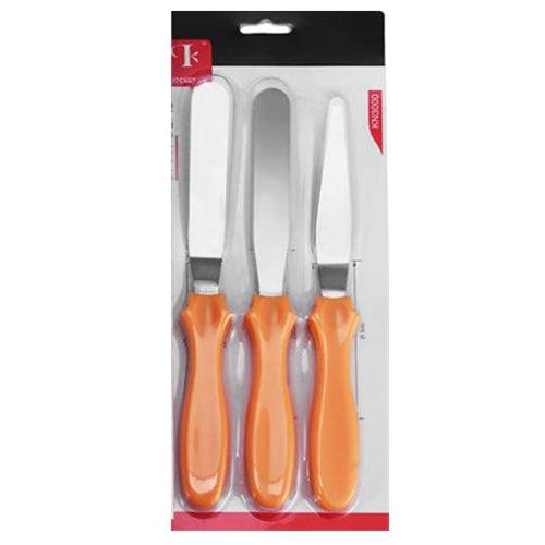 3pcs/set Blade Angled Espatula Spatula Cake Icing Spatula Smooth Filling Tool Cutter Set Wedding - BAKEWARE : NEW ZEALAND