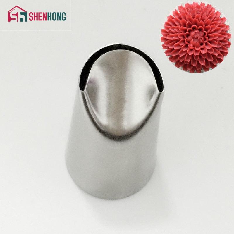 #402 Chrysanthemum Dahlia Pastry Tip Stainless Steel Icing Cupcake Decorating Tips Nozzles Kitchen - BAKEWARE : NEW ZEALAND