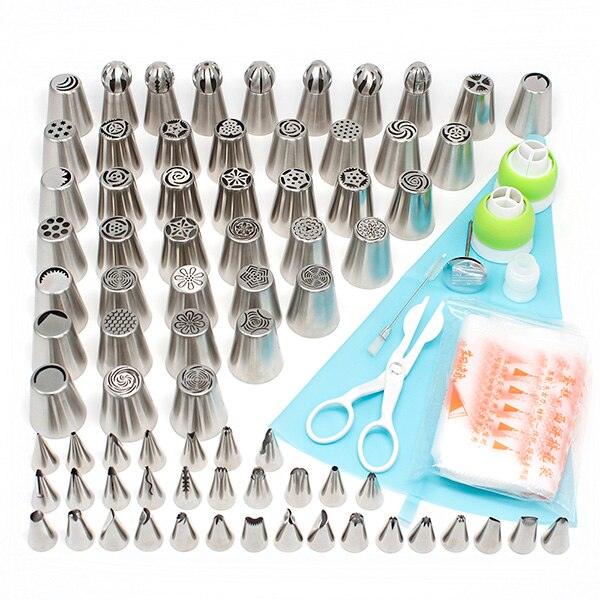 76PCS Stainless Steel Pastry Nozzles Set Icing Piping Tips Russian Korean Style Ball Shape Nozzle - BAKEWARE : NEW ZEALAND