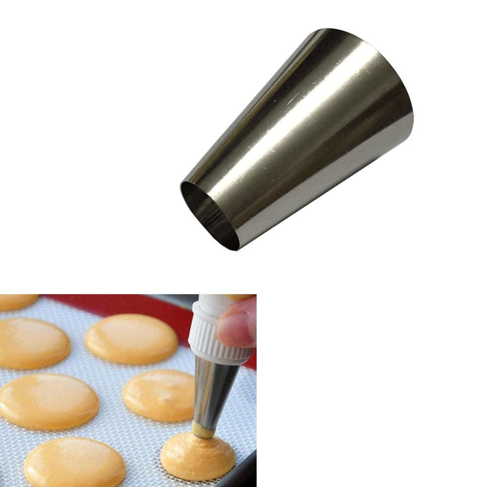 #C10 Large Size Piping Nozzle Cake Cream Decoration Stainless Steel Icing Tips Cupcake Pastry Tools 10 Teeth Close Star - BAKEWARE : NEW ZEALAND